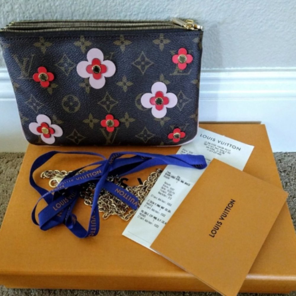 Louis Vuitton Floral Monogram Pochette!